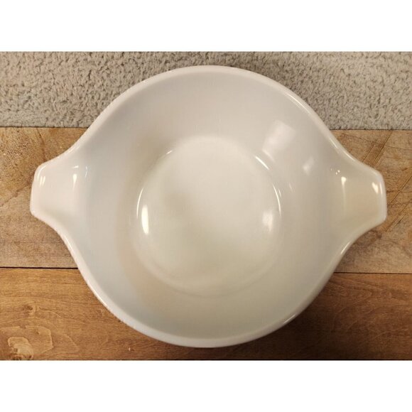 VTG Pyrex Casserole Baking Dish 474-B Brown and Gold 1.5 QT - Picture 2 of 5